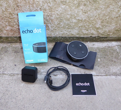 Amazon rs03qr echo dot black - dot,