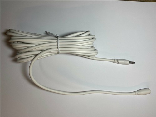 White long 15ft - 5m, extension
