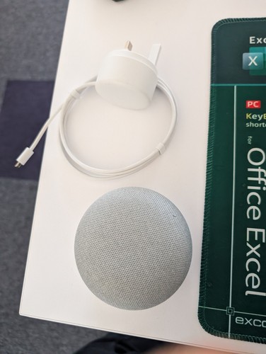 Google home mini h0a - 1600, grey